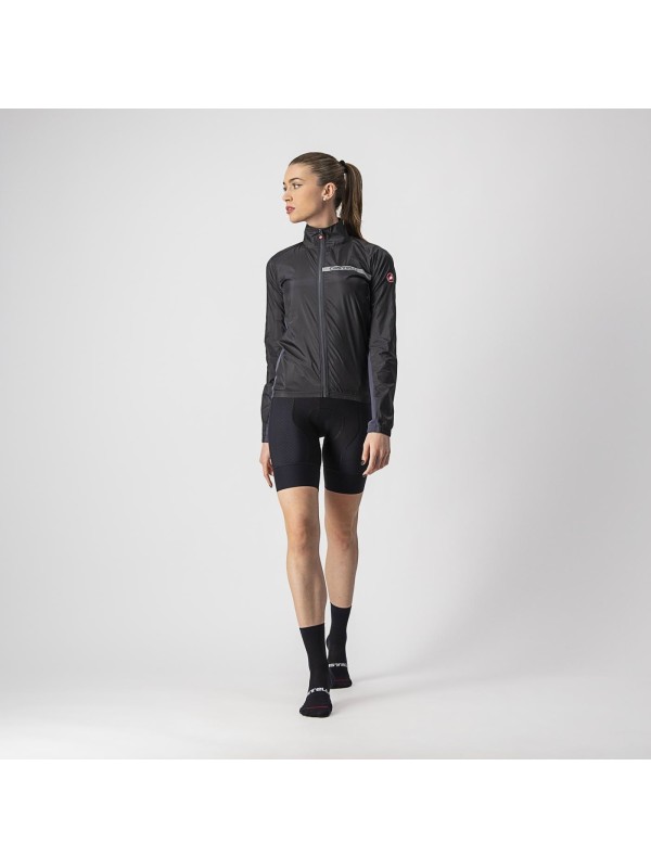 ŽENSKA VETROVKA/JAKNA CASTELLI SQUADRA STRETCH W črna