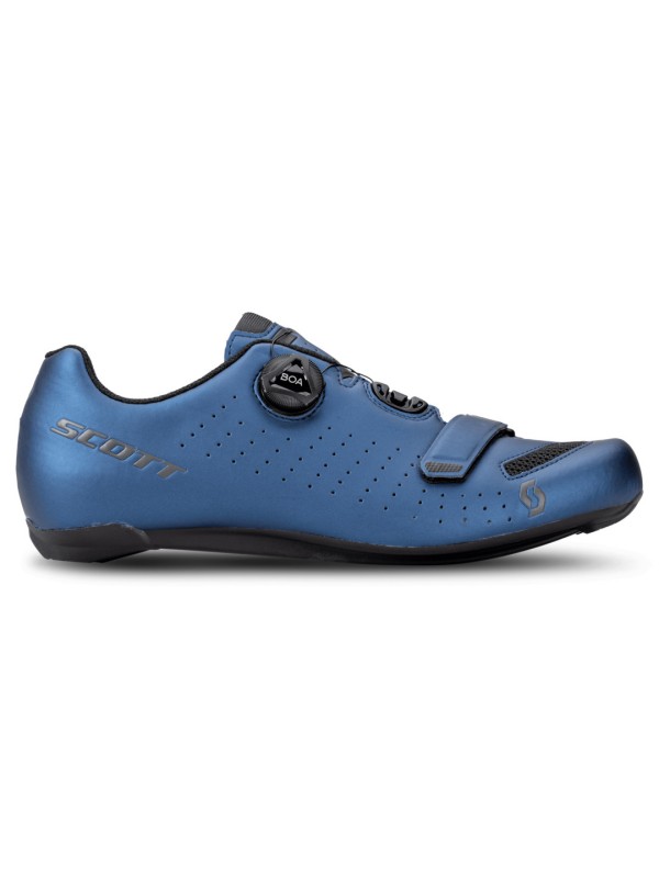 CESTNI KOLESARSKI ČEVLJI SCOTT ROAD COMP BOA® metallic blue/black