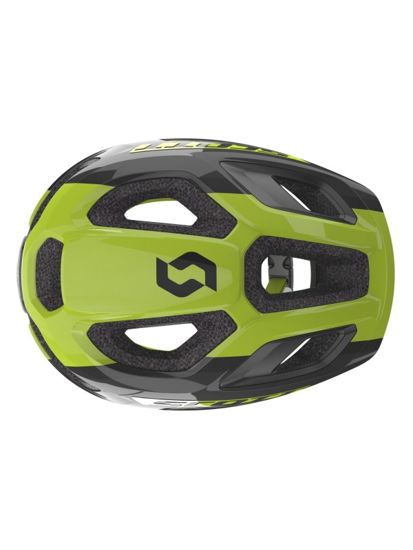 OTROŠKA ČELADA SCOTT SPUNTO JUNIOR črno-rumena