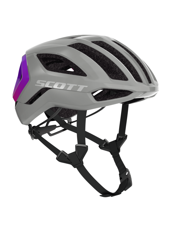 KOLESARSKA ČELADA SCOTT CENTRIC PLUS sivo-vijola