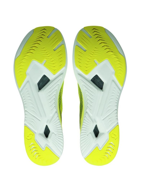 ŽENSKI TEKAŠKI COPATI SCOTT SPEED CARBON RC rumeno/bela  akcijska cena