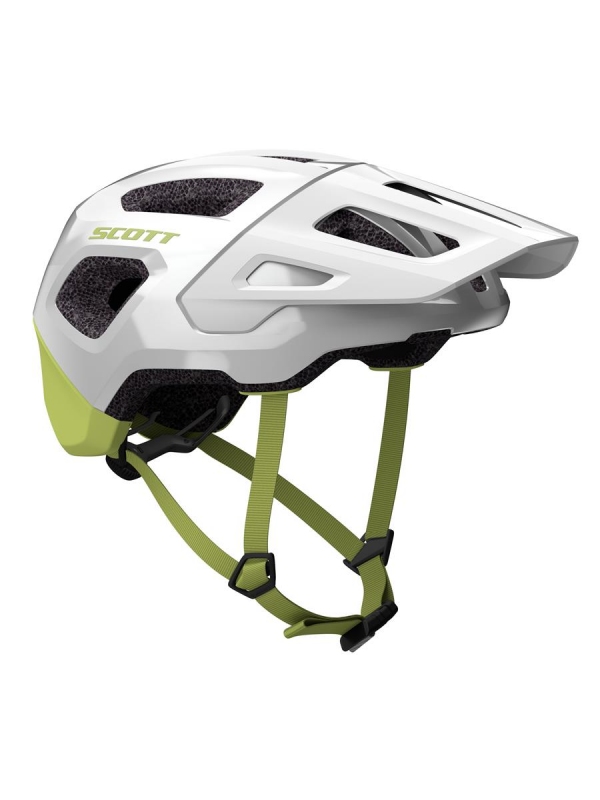 KOLESARSKA ČELADA SCOTT ARGO PLUS belo-rumena