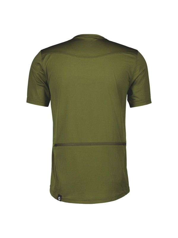 KOLESARSKA MAJICA SCOTT TEE GRAVEL 20 zelena