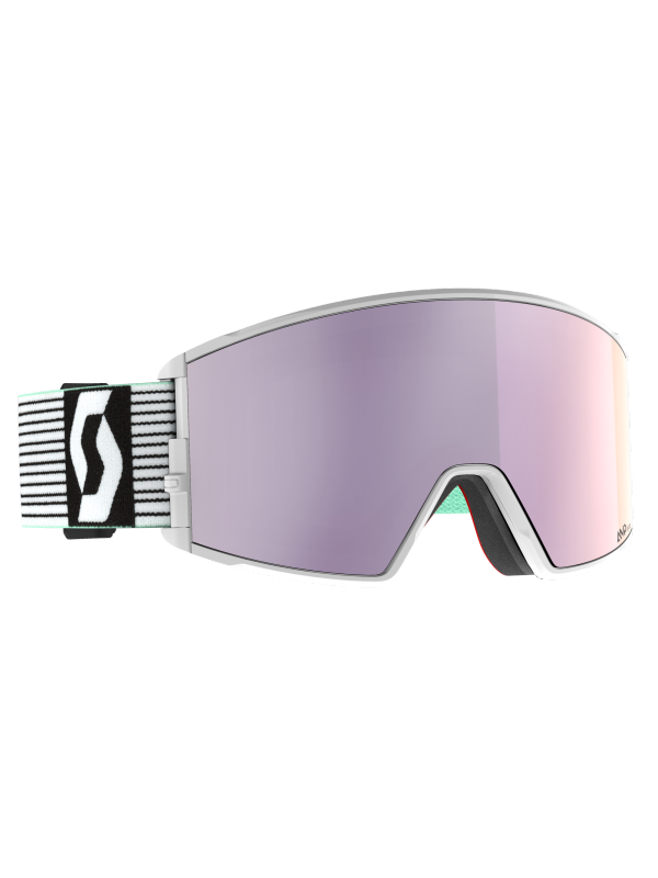 SMUČARSKA OČALA SCOTT REACT bela/mint zelena