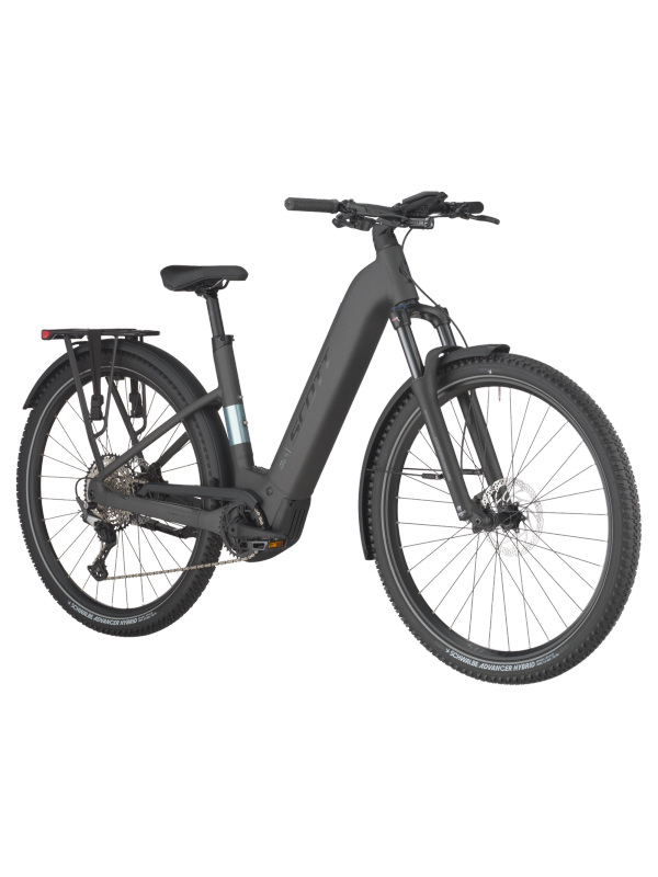 ELEKTRIČNO MESTNO KOLO SCOTT AXIS 20 WAVE MIDNIGHT GREY 2026