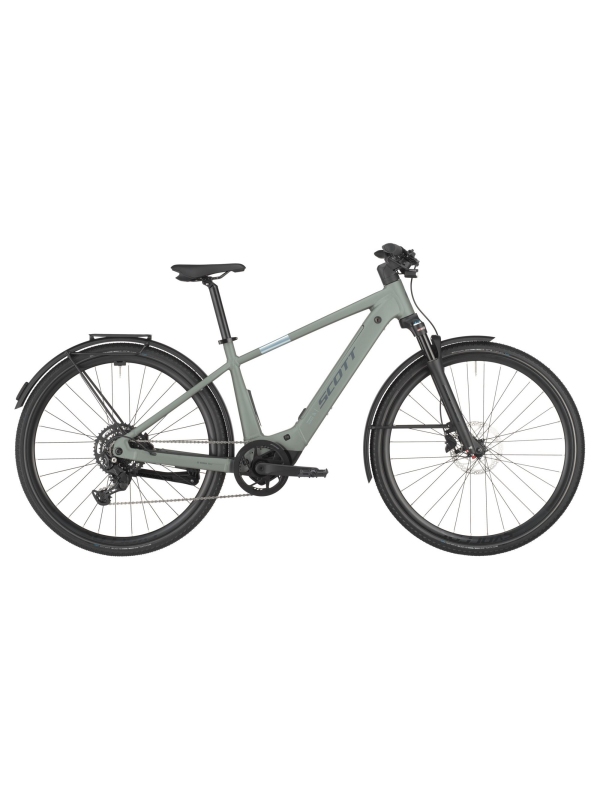 ELEKTRIČNO MESTNO KOLO SCOTT PASSAGE 30 HIGHLAND GREEN 2025