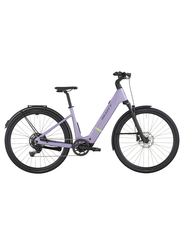 ELEKTRIČNO MESTNO KOLO SCOTT PASSAGE 20 WAVE LILA PURPLE 2026