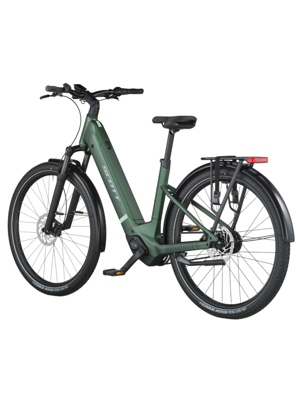 ELEKTRIČNO MESTNO KOLO SCOTT SUB TOUR 10 WAVE KELP GREEN 2026