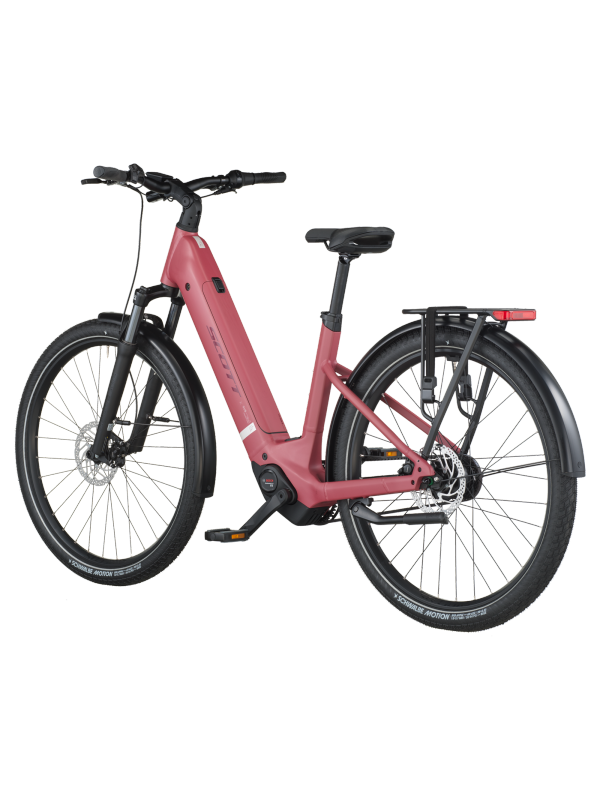 ELEKTRIČNO MESTNO KOLO SCOTT SUB TOUR 10 WAVE MAGENTA RED 2026