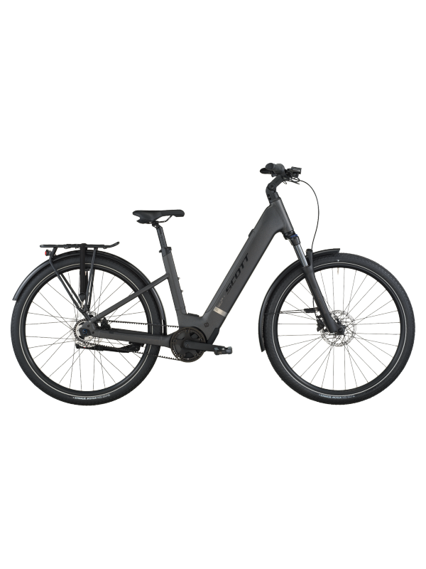 ELEKTRIČNO MESTNO KOLO SCOTT SUB TOUR 30 WAVE MIDNIGHT GREY 2026