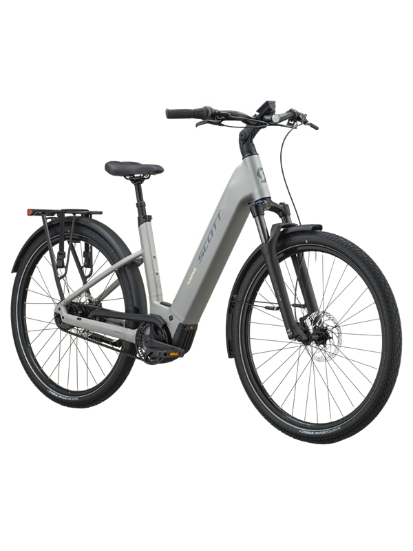 ELEKTRIČNO MESTNO KOLO SCOTT SUB TOUR 10 WAVE SILVER 2027