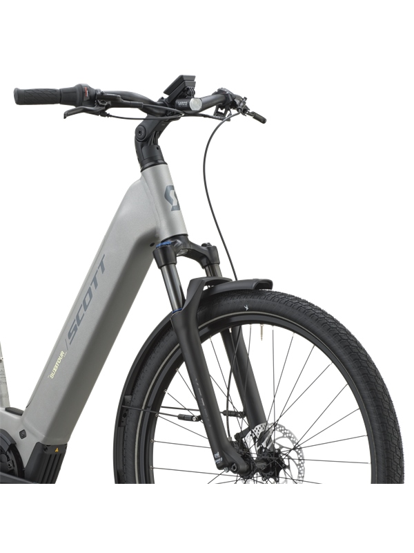 ELEKTRIČNO MESTNO KOLO SCOTT SUB TOUR 10 WAVE SILVER 2027