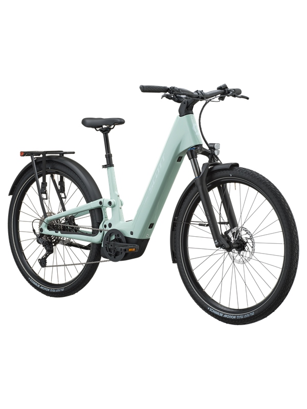 POLNOVZMETENO ELEKTRIČNO TREKING KOLO SCOTT E-VILLE 20 SILT GREEN 2027
