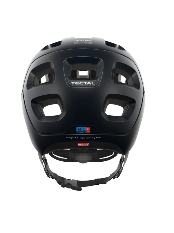 KOLESARSKA ČELADA POC TECTAL mat črna