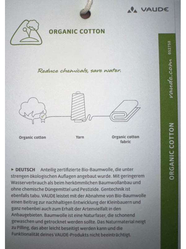 OTROŠKA MAJICA VAUDE LEZZA VANILLA