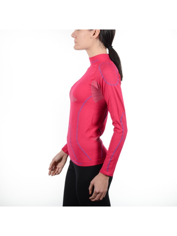 ŽENSKO ZIMSKO ŠPORTNO PERILO MICO SKINTECH WARM roza