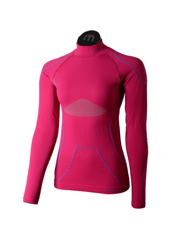 ŽENSKO ZIMSKO ŠPORTNO PERILO MICO SKINTECH WARM roza