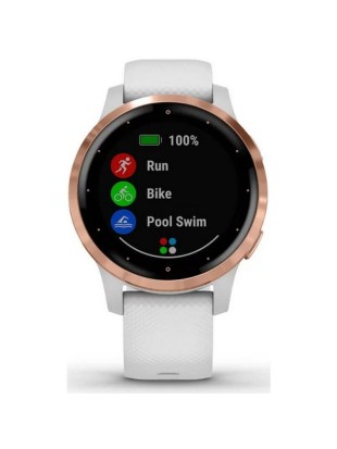 ŠPORTNA URA GARMIN VIVOACTIVE® 4S bela