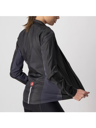 ŽENSKA VETROVKA/JAKNA CASTELLI SQUADRA STRETCH W črna