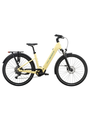 ELEKTRIČNO MESTNO KOLO SCOTT SUB SPORT 10 WAVE CANARY YELLOW 2027