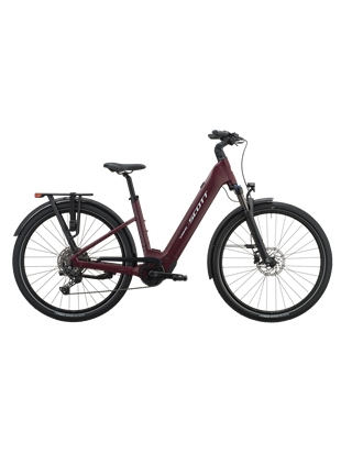 ELEKTRIČNO MESTNO KOLO SCOTT SUB SPORT 20 WAVE AUBERGINE PURPLE 2027