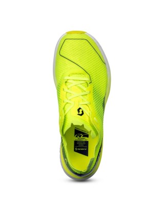 ŽENSKI TEKAŠKI COPATI SCOTT SPEED CARBON RC rumeno/bela  akcijska cena