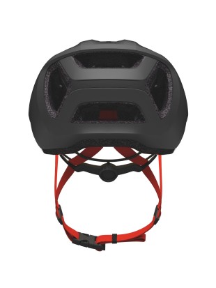 KOLESARSKA ČELADA SCOTT SUPRA temno siva/rdeča