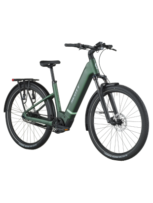 ELEKTRIČNO MESTNO KOLO SCOTT SUB TOUR 10 WAVE KELP GREEN 2026