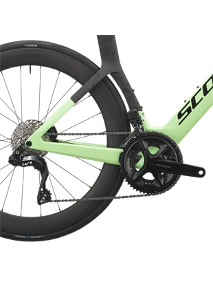 CESTNO KOLO SCOTT FOIL RC 20 PARADISE GREEN/CARBON BLACK 2027
