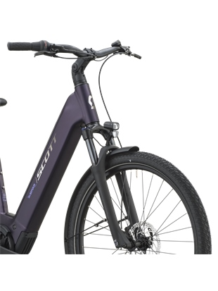 ELEKTRIČNO MESTNO KOLO SCOTT SUB TOUR 40 WAVE ROYAL PURPLE 2027