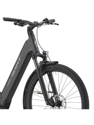 ELEKTRIČNO MESTNO KOLO SCOTT SUB SPORT 10 WAVE CINDER GREY 2027