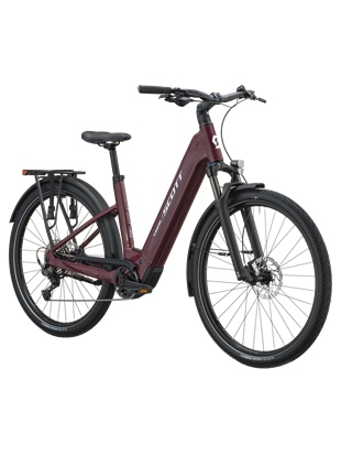 ELEKTRIČNO MESTNO KOLO SCOTT SUB SPORT 20 WAVE AUBERGINE PURPLE 2027