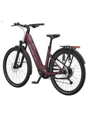ELEKTRIČNO MESTNO KOLO SCOTT SUB SPORT 20 WAVE AUBERGINE PURPLE 2027