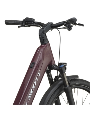 ELEKTRIČNO MESTNO KOLO SCOTT SUB SPORT 20 WAVE AUBERGINE PURPLE 2027