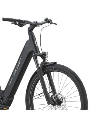 ELEKTRIČNO MESTNO KOLO SCOTT SUB SPORT 30 WAVE BLACK 2027