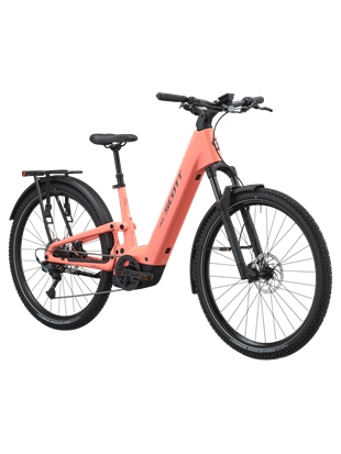 POLNOVZMETENO ELEKTRIČNO TREKING KOLO SCOTT E-VILLE 10 SUV PEACH PINK 2027