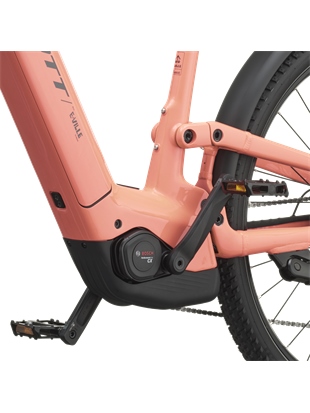 POLNOVZMETENO ELEKTRIČNO TREKING KOLO SCOTT E-VILLE 10 SUV PEACH PINK 2027