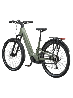 POLNOVZMETENO ELEKTRIČNO TREKING KOLO SCOTT E-VILLE 10 SUV TAWNY GREEN 2027