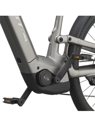 POLNOVZMETENO ELEKTRIČNO TREKING KOLO SCOTT E-VILLE 20 TUNGSTEN GREY 2027