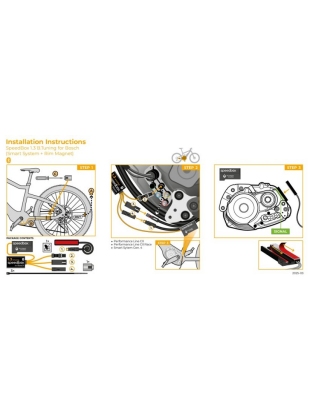 E-BIKE TUNING ČIP SPEEDBOX BOSCH 1.3 SMART Gen4 + Rim Magnet