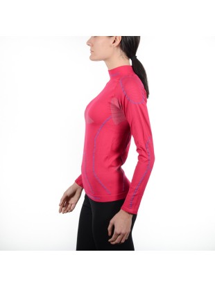 ŽENSKO ZIMSKO ŠPORTNO PERILO MICO SKINTECH WARM roza