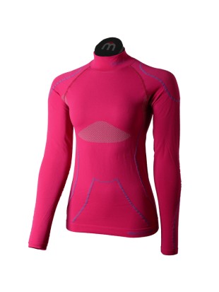 ŽENSKO ZIMSKO ŠPORTNO PERILO MICO SKINTECH WARM roza