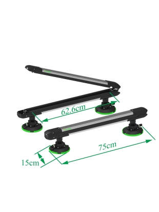 STREŠNI NOSILEC TREEFROG 626 SKI & SNOWBOARD RACK
