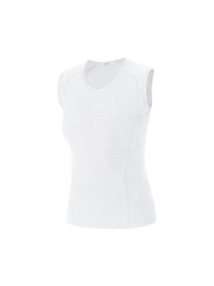 ŽENSKA SPODNJA MAJICA GORE BASE LAYER SLEEVELESS SHIRT bela