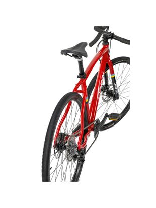 OTROŠKO GRAVEL/CESTNO KOLO BEMOOV R24 rdeča