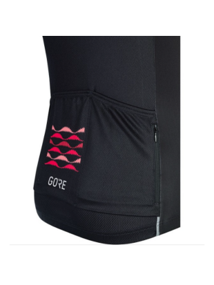 ŽENSKA KOLESARSKA MAJICA GORE SKYLINE črno-roza