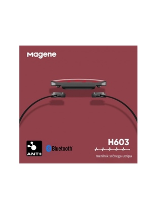 MAGENE H603 ANT + BLUETOOTH PAS SENZOR SRČNEGA UTRIPA