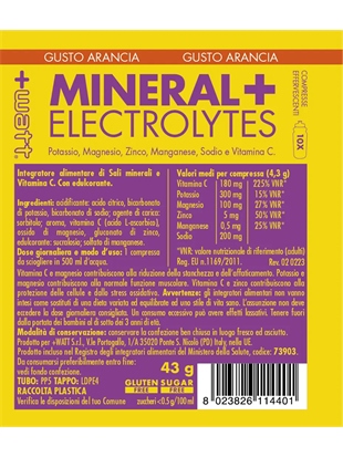 ŠUMEČE TABLETE +WATT MINERAL+ ELECTROLYTES