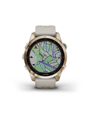 ŠPORTNA URA GARMIN FENIX® 7S SAPPHIRE SOLAR cream gold/light sand