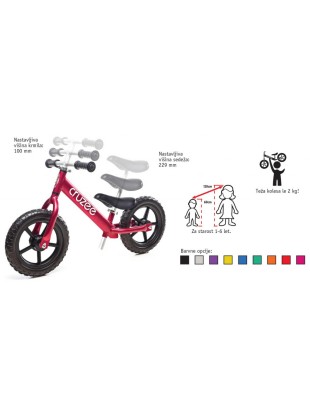 POGANJALEC CRUZEE - več barv